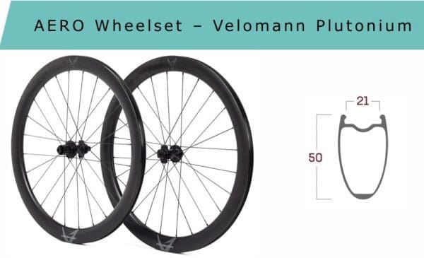Rueda(s) VELOMANN Plutonium 50